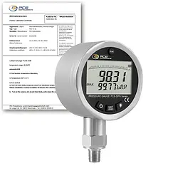 Einbau-Messinstrument PCE-DPG 100-ICA inkl. ISO-Kalibrierzertifikat