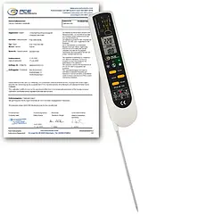 Hygiene Prüfgerät PCE-IR 100-ICA inkl. ISO-Kalibrierzertifikat