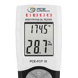 Lebensmittelthermometer für Frittieröl Display