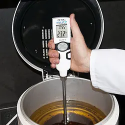 Lebensmittelthermometer für Frittieröl Anwendung