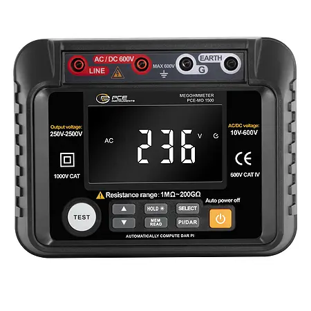 Ohmmeter Frontal