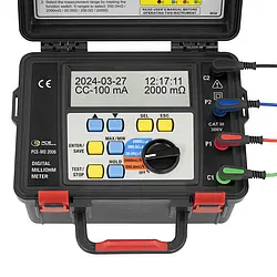 Ohmmeter Bedienfeld