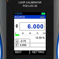 Stromschleifenkalibrator PCE-LOC 20