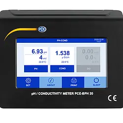 Redox Messgerät Touchdisplay