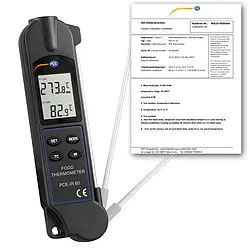 Temperaturmesstechnik Thermometer inkl. ISO-Kalibrierzertifikat