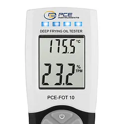 Thermometer für Frittieröl Display