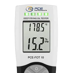 Thermometer für Frittieröl Display