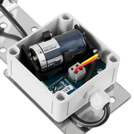 Wetterstation / Messstation für Luftqualität Batteriefach