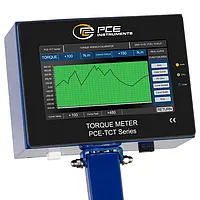 Material-Prüfstand Display