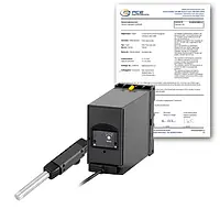 Schallmessumformer PCE-SLT-TRM-24V-ICA inkl. ISO-Kalibrierzertifikat