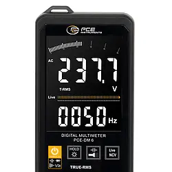 Digitale multimeter Display