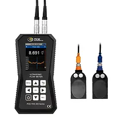 Vooraanzicht stromingsmeter