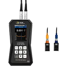 Vooraanzicht stromingsmeter