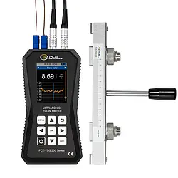 Vooraanzicht stromingsmeter