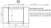 Afmetingen PCE-SD 2000