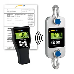 Dynamometer PCE-DDM 3-ICA inkl. ISO-Kalibrierzertifikat