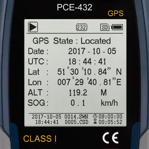 Medidor de sonido PCE-432