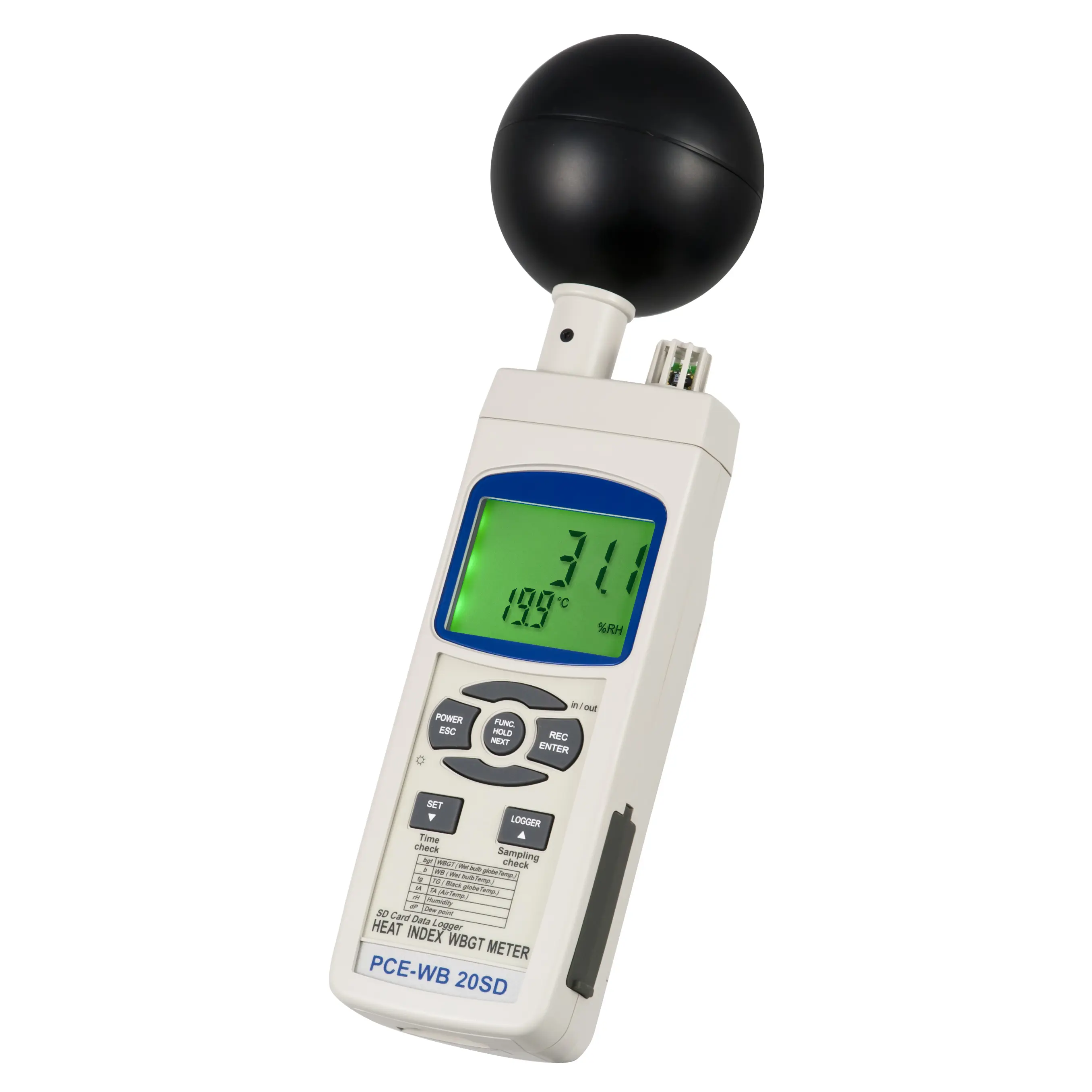 Multifunctional Environmental Meter - with Temperature, Humidity
