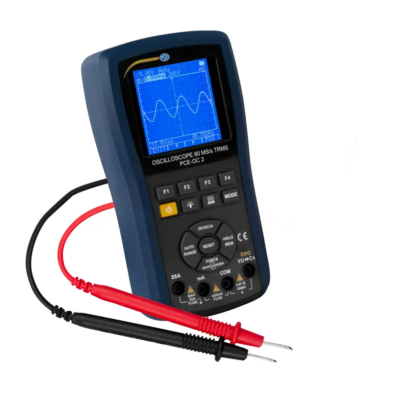 Handheld Oscilloscope Multimeter Pce Oc 2 Pce Instruments