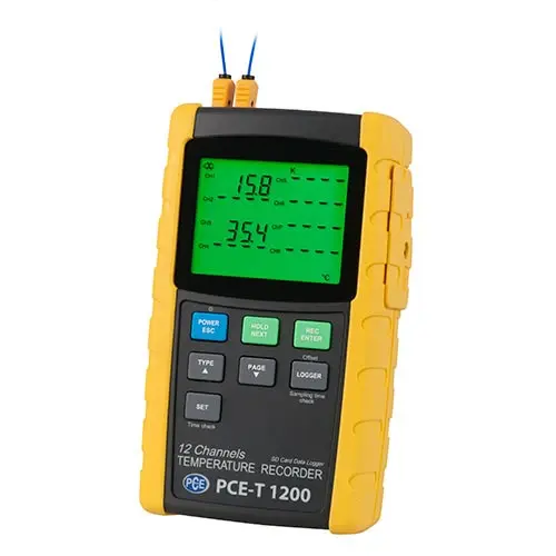 Thermocouple Thermometer Digital K Type Thermometer with 4 Thermocouples,  -328-2500℉ Measuring Range HVAC Thermometer