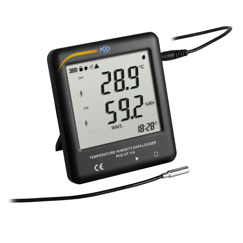 5Pcs Mini LCD Digital Thermometer Hygrometer Fridge Freezer
