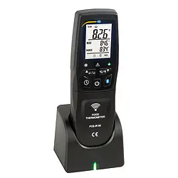 Condition Monitoring Contact / Non-Contact Food Thermometer PCE-IR 90 charging station