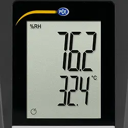 Dew Point Thermometer PCE-HVAC 3S display