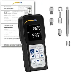 Force Gage PCE-FM 200-ICA incl. ISO Calibration Certificate