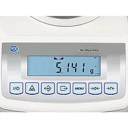 Laboratory Scale display