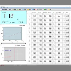 Multifunction Air Velocity Meter PCE-AM 45 software