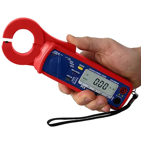 Multimeter / TRMS Multimeter PCE-LCT 1-ICA incl. ISO Calibration Certificate in the Hand