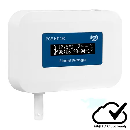 Temperature / Humidity Data Logger PCE-HT 420IoT