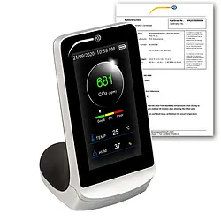 Temperature Meter PCE-CMM 5-ICA incl. ISO Calibration Certificate