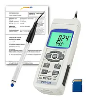 Agricultural measuring device PCE-228HTE-ICA incl. ISO Calibration Certificate