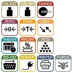 Benchtop Scale features