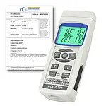 Condition Monitoring Thermometer PCE-T390-ICA incl. ISO Calibration Certificate 