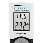 Food Thermometer for Frying Oil / Cooking Oil Tester PCE-FOT 10 display