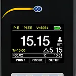 Material Tester PCE-TG 300-HT5 display