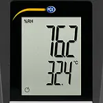 Relative Humidity Meter PCE-HVAC 3-ICA Incl. ISO Calibration Certificate