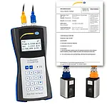 Ultrasonic Flow Tester PCE-TDS 100HS-ICA incl. ISO Calibration Certificate