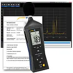 Decibelímetro LEQ incl. certificado de calibración ISO