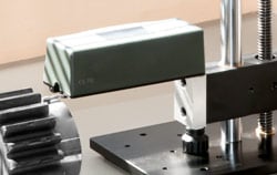 Test Stand for Roughness Tester in quality inspection of gears.