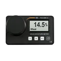 Grain Moisture Meter Display wheat.