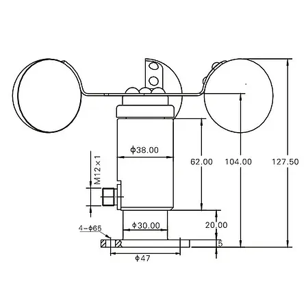 Air Flow Meter PCE-FST-200-201-H-U