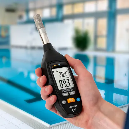 Air Humidity Meter PCE-555BTS application