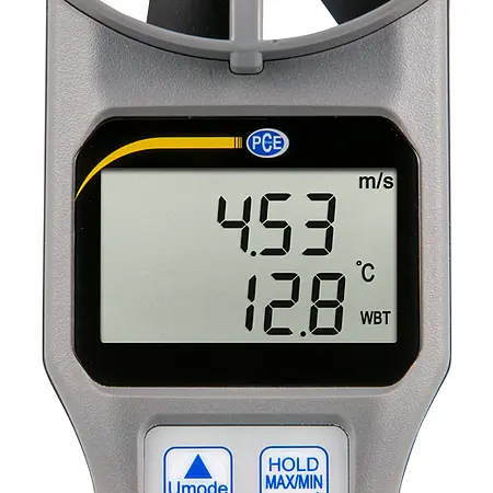 Air Humidity Meter display