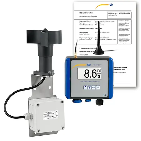 Anemometer PCE-WSAC 50W 24-ICA Incl. ISO Calibration Certificate