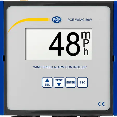 Anemometer PCE-WSAC 50W 24-ICA Incl. ISO Calibration Certificate