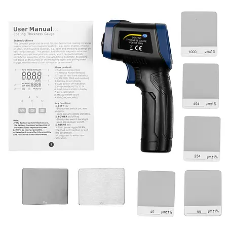 Car Measuring Device calibration foils