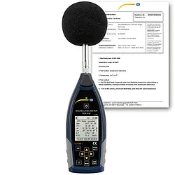 Class 1 Data Logging Sound Level Meter w/GPS & ISO Cert. PCE-432-ICA